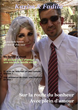 Magazine souvenir d'un mariage - créé avec Madmagz