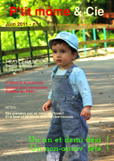 Le magazine du non-anniversaire de Sosthène - Réalisé sur Madmagz