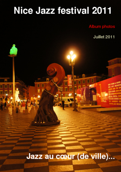 magazine de photos sur le Nice Jazz Festival - réalisé sur Madmagz