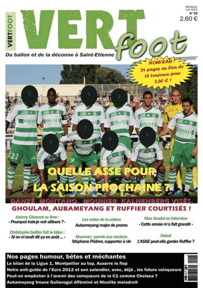 Magazine vert foot