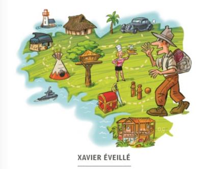 Le guide de la Bretagne Insolite & Relax Xavier Eveillé