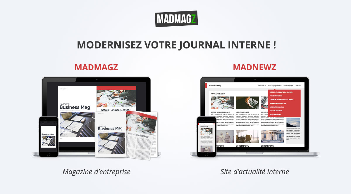 moderniser journal interne, créer journal interne digital, créer site d'actu interne