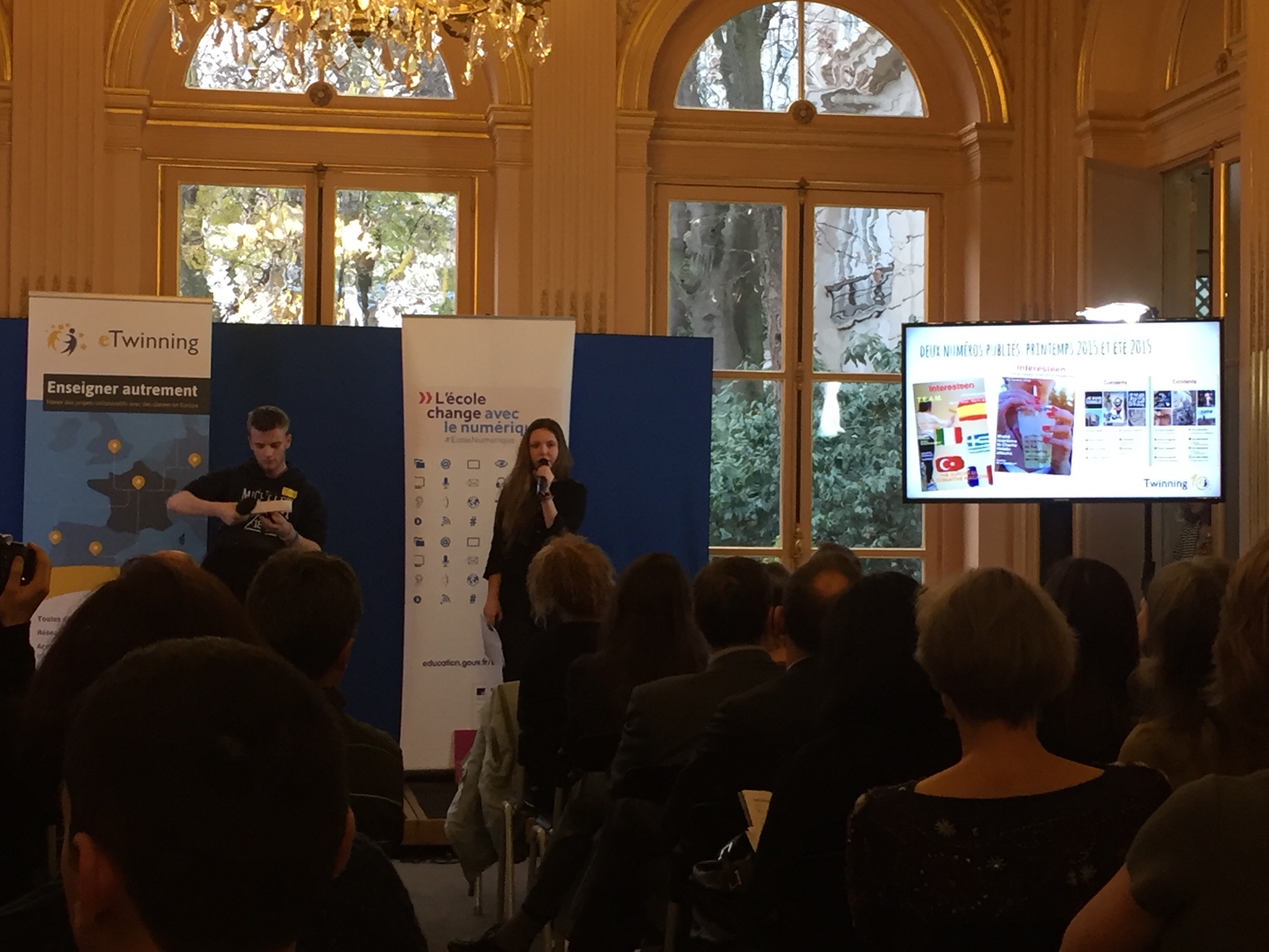 partenariat eTwinning madmagz, journal scolaire numérique